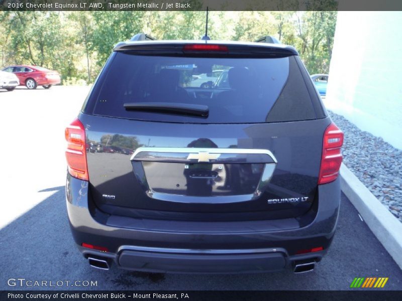 Tungsten Metallic / Jet Black 2016 Chevrolet Equinox LT AWD