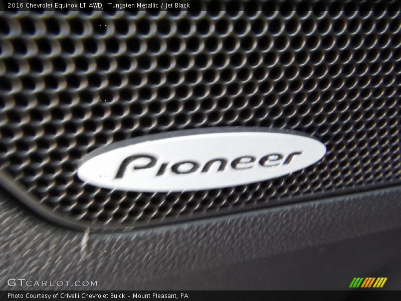 Tungsten Metallic / Jet Black 2016 Chevrolet Equinox LT AWD