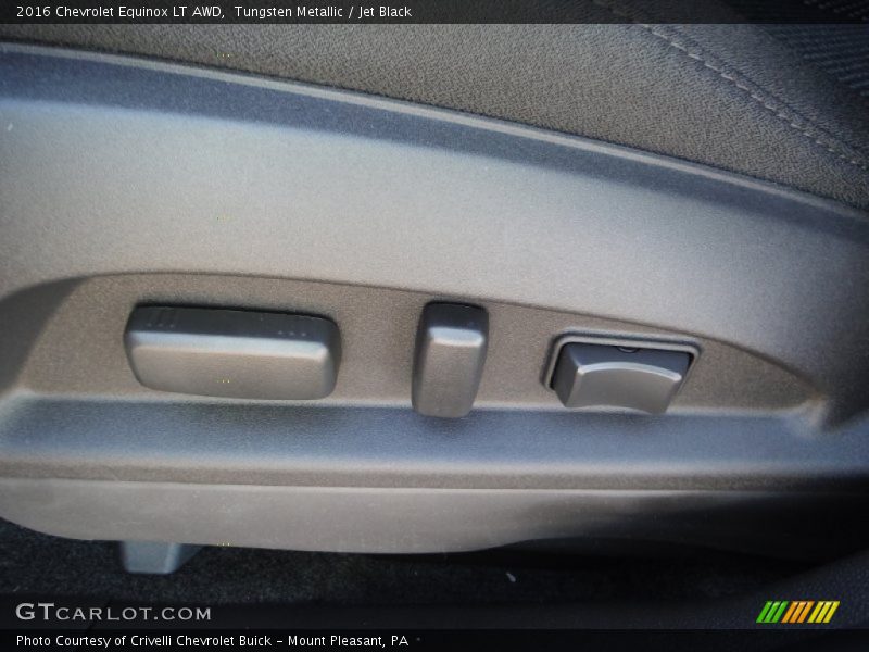 Tungsten Metallic / Jet Black 2016 Chevrolet Equinox LT AWD