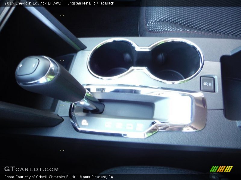 Tungsten Metallic / Jet Black 2016 Chevrolet Equinox LT AWD