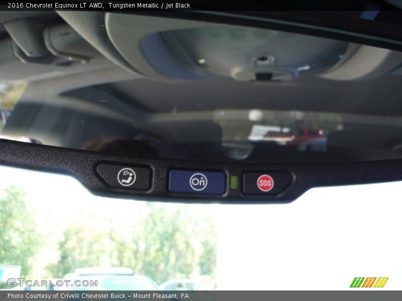 Tungsten Metallic / Jet Black 2016 Chevrolet Equinox LT AWD