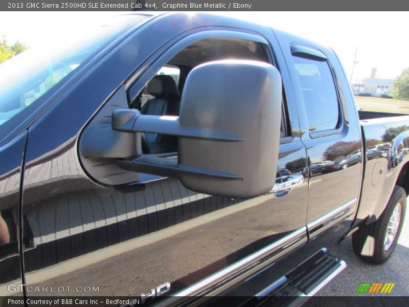 Graphite Blue Metallic / Ebony 2013 GMC Sierra 2500HD SLE Extended Cab 4x4