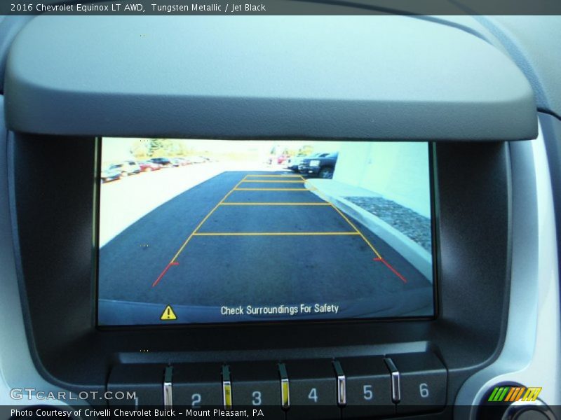 Tungsten Metallic / Jet Black 2016 Chevrolet Equinox LT AWD