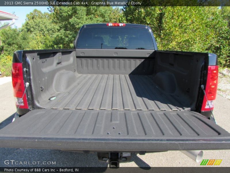 Graphite Blue Metallic / Ebony 2013 GMC Sierra 2500HD SLE Extended Cab 4x4