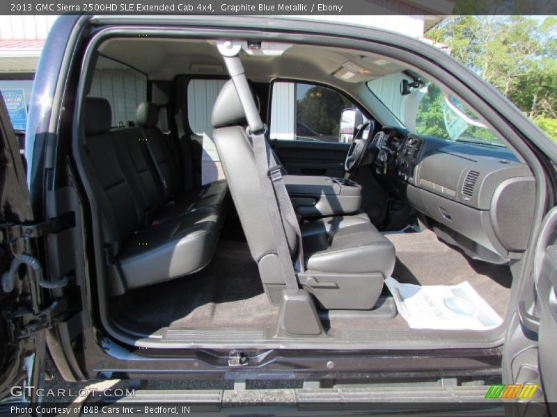 Graphite Blue Metallic / Ebony 2013 GMC Sierra 2500HD SLE Extended Cab 4x4