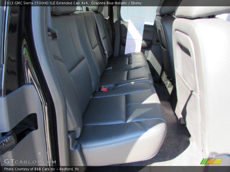 Graphite Blue Metallic / Ebony 2013 GMC Sierra 2500HD SLE Extended Cab 4x4