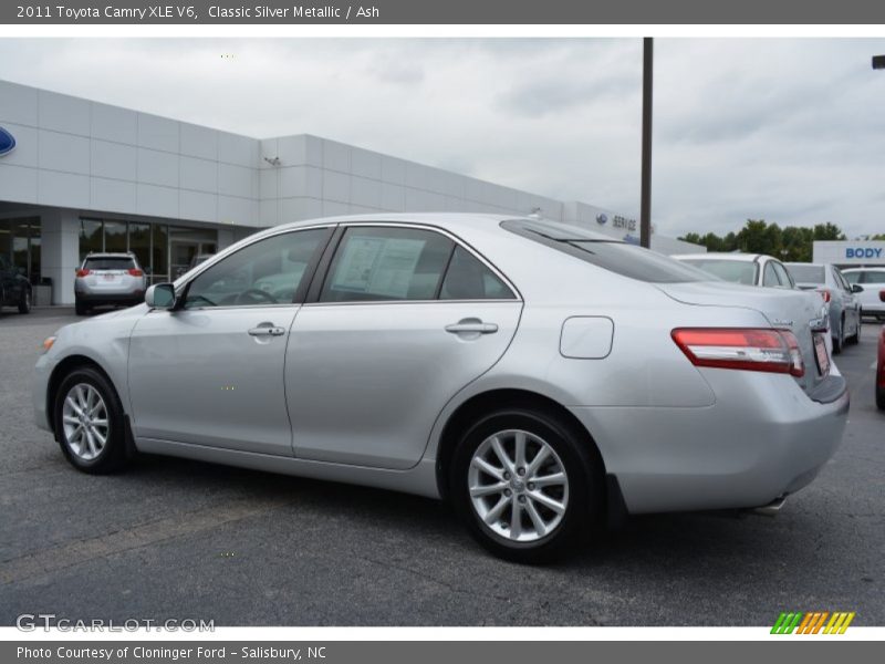 Classic Silver Metallic / Ash 2011 Toyota Camry XLE V6