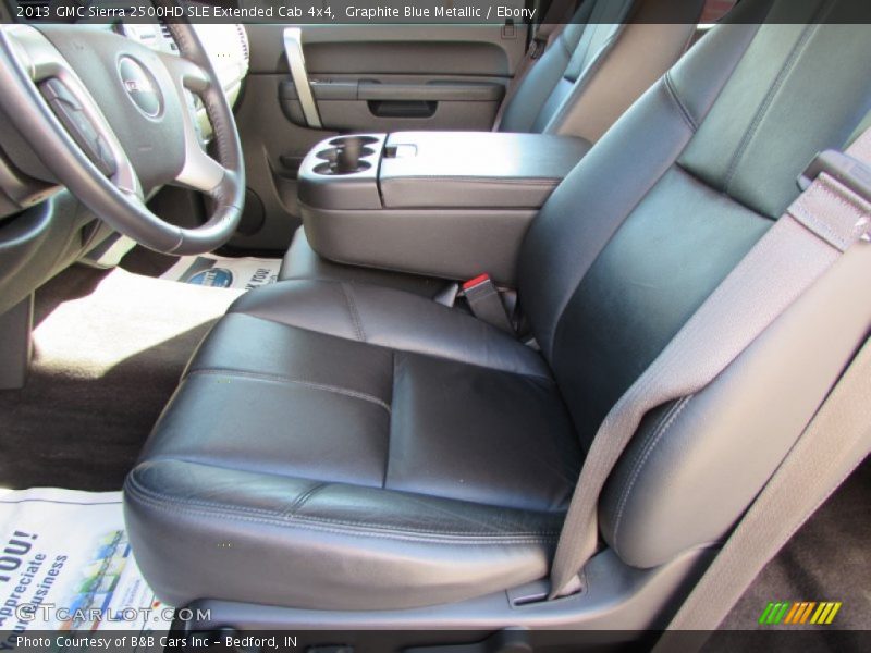 Graphite Blue Metallic / Ebony 2013 GMC Sierra 2500HD SLE Extended Cab 4x4