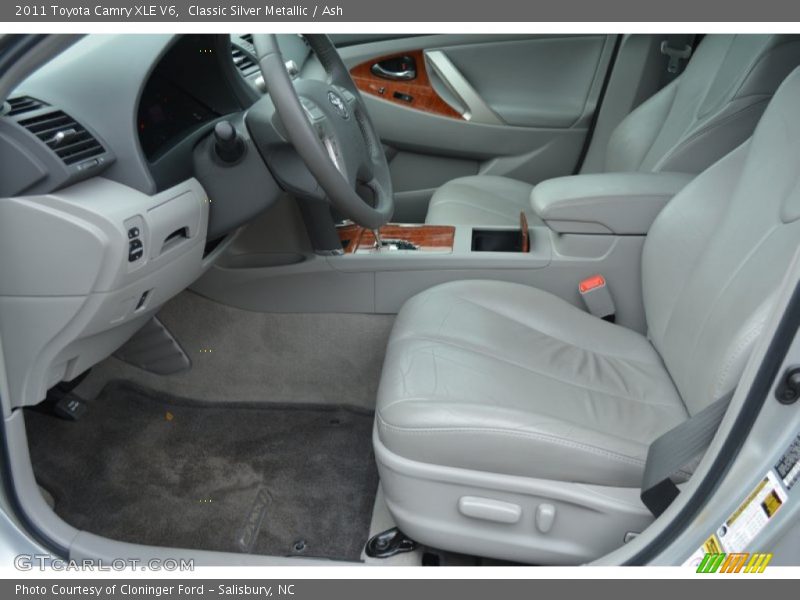 Classic Silver Metallic / Ash 2011 Toyota Camry XLE V6