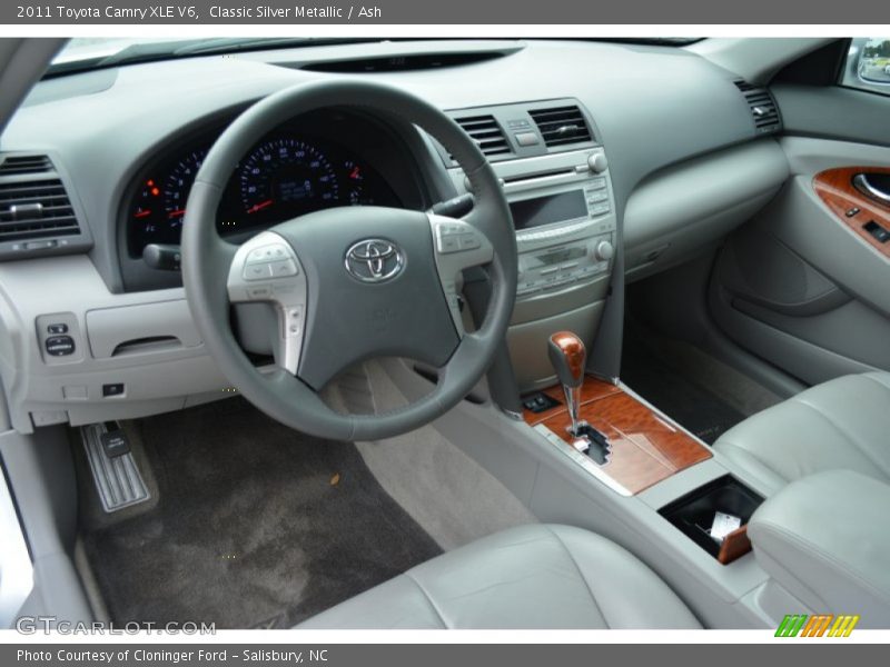 Classic Silver Metallic / Ash 2011 Toyota Camry XLE V6