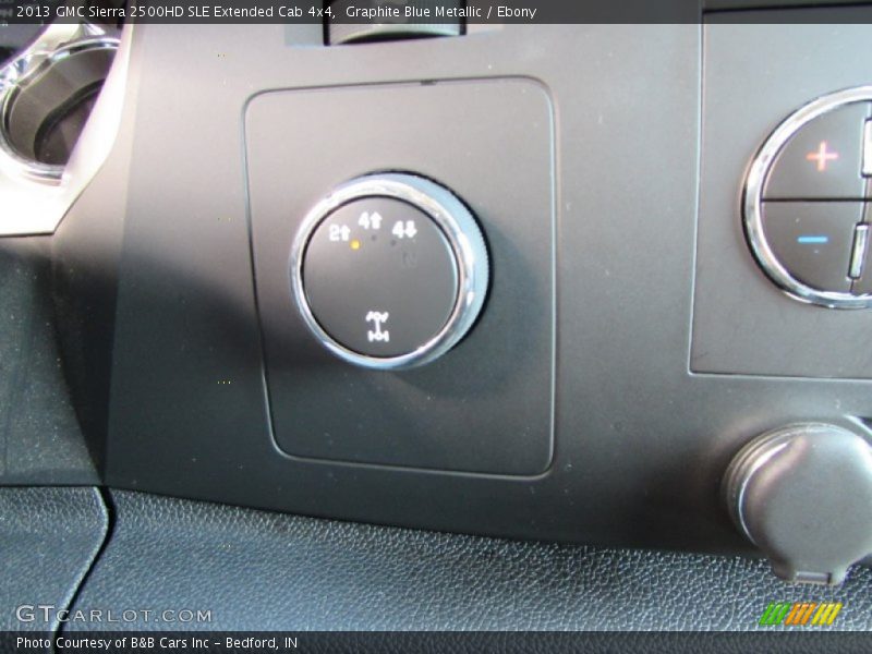 Graphite Blue Metallic / Ebony 2013 GMC Sierra 2500HD SLE Extended Cab 4x4