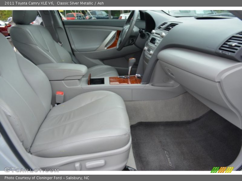 Classic Silver Metallic / Ash 2011 Toyota Camry XLE V6