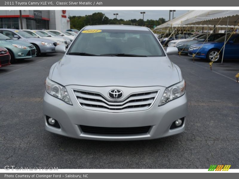 Classic Silver Metallic / Ash 2011 Toyota Camry XLE V6