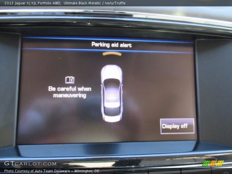 Ultimate Black Metallic / Ivory/Truffle 2013 Jaguar XJ XJL Portfolio AWD