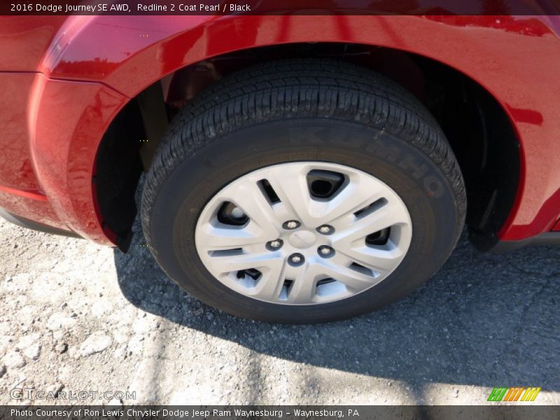 Redline 2 Coat Pearl / Black 2016 Dodge Journey SE AWD