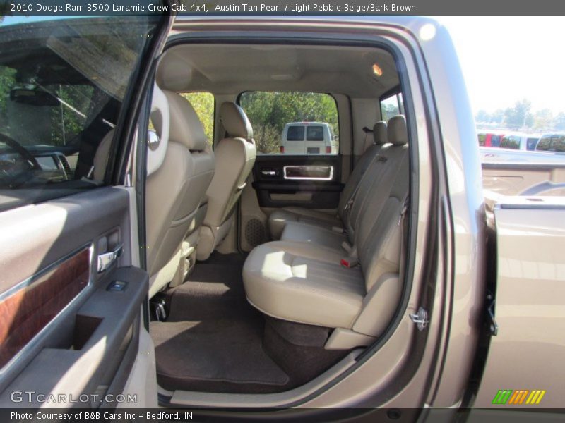 Austin Tan Pearl / Light Pebble Beige/Bark Brown 2010 Dodge Ram 3500 Laramie Crew Cab 4x4