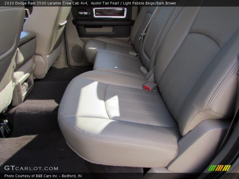 Austin Tan Pearl / Light Pebble Beige/Bark Brown 2010 Dodge Ram 3500 Laramie Crew Cab 4x4