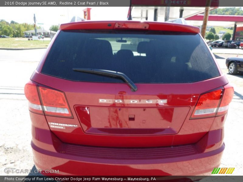 Redline 2 Coat Pearl / Black 2016 Dodge Journey SE AWD