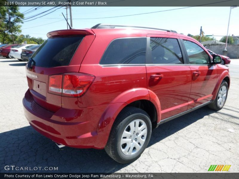 Redline 2 Coat Pearl / Black 2016 Dodge Journey SE AWD
