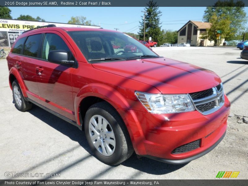 Redline 2 Coat Pearl / Black 2016 Dodge Journey SE AWD