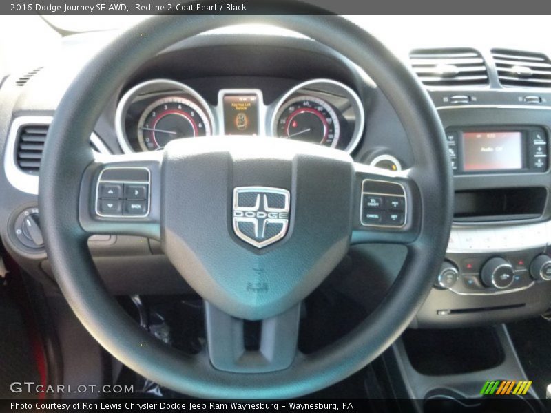 Redline 2 Coat Pearl / Black 2016 Dodge Journey SE AWD