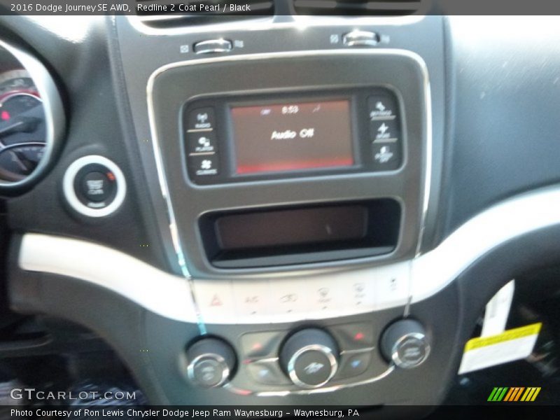 Redline 2 Coat Pearl / Black 2016 Dodge Journey SE AWD