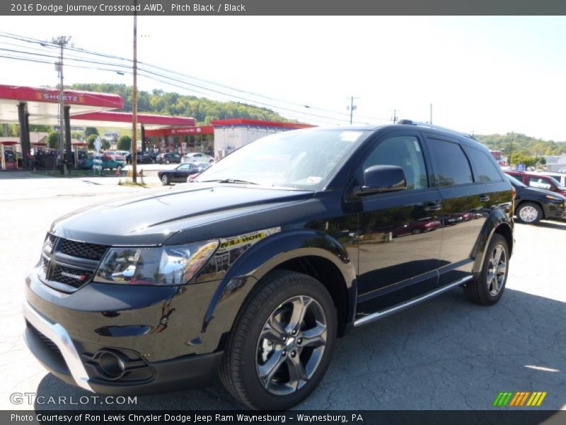 Pitch Black / Black 2016 Dodge Journey Crossroad AWD