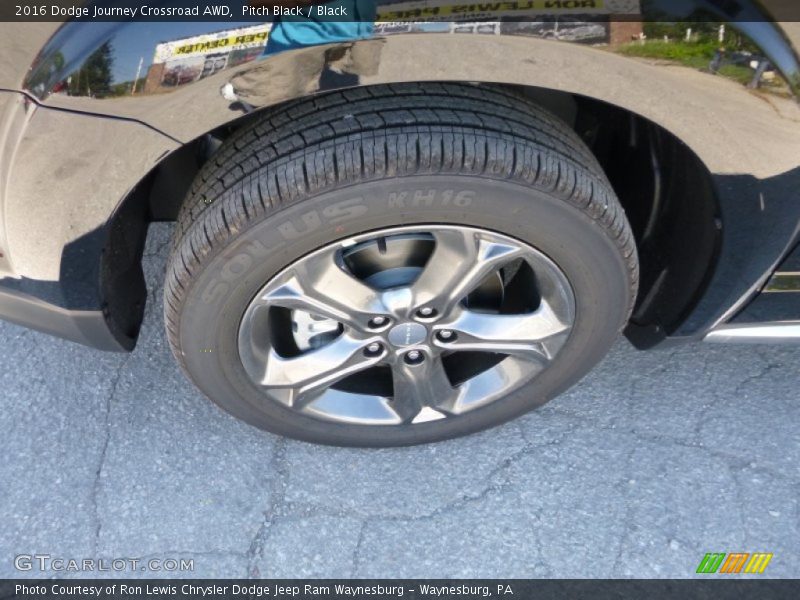 Pitch Black / Black 2016 Dodge Journey Crossroad AWD