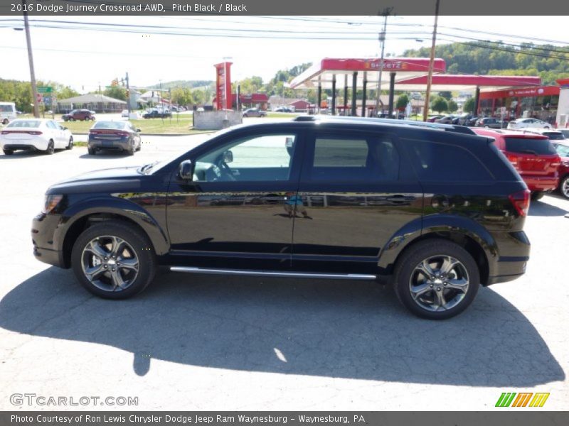 Pitch Black / Black 2016 Dodge Journey Crossroad AWD