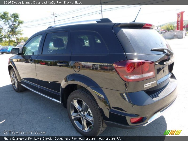 Pitch Black / Black 2016 Dodge Journey Crossroad AWD
