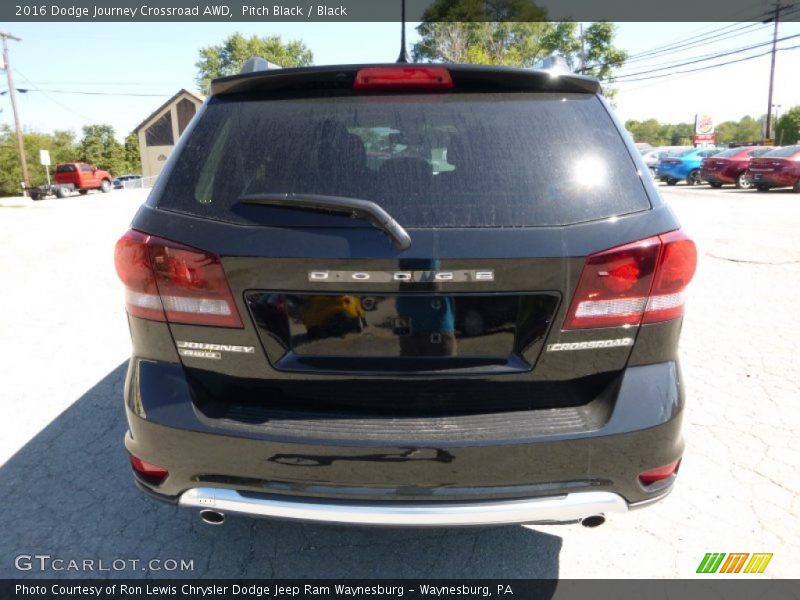 Pitch Black / Black 2016 Dodge Journey Crossroad AWD