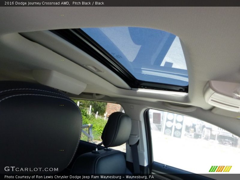 Pitch Black / Black 2016 Dodge Journey Crossroad AWD