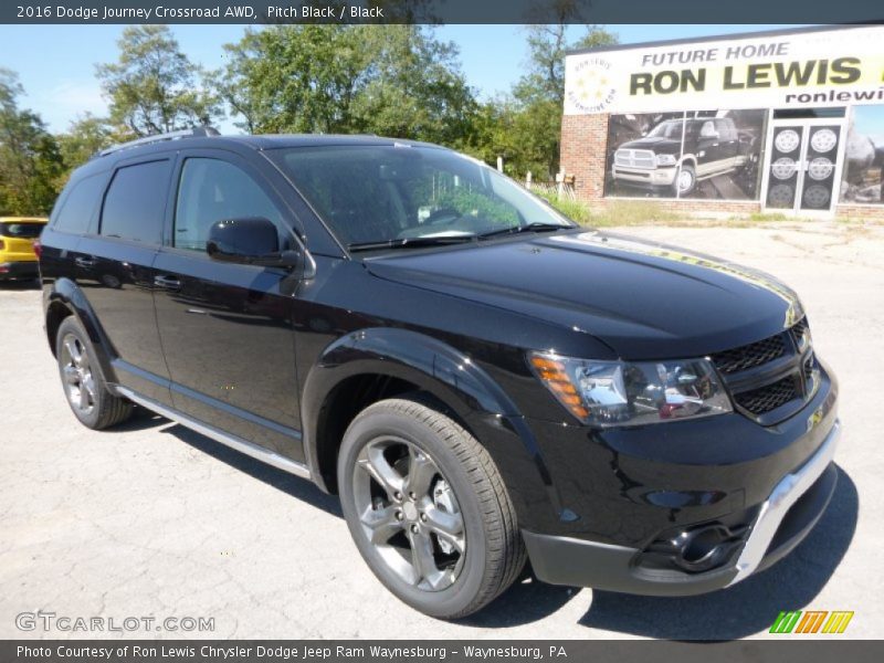 Pitch Black / Black 2016 Dodge Journey Crossroad AWD