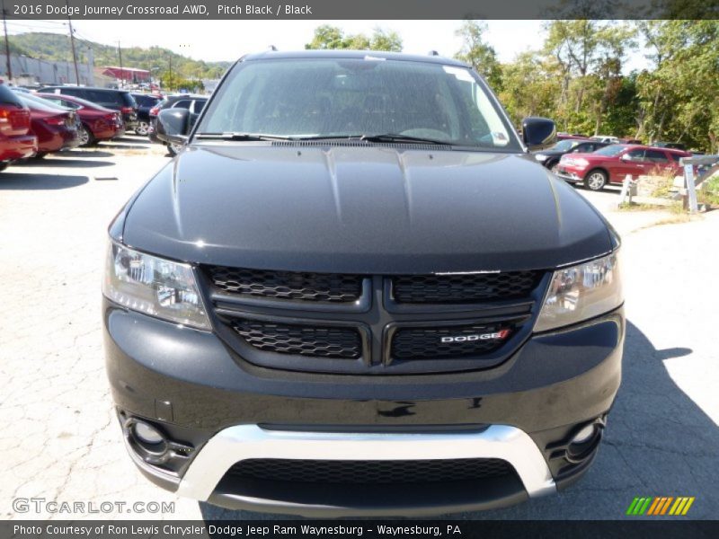 Pitch Black / Black 2016 Dodge Journey Crossroad AWD