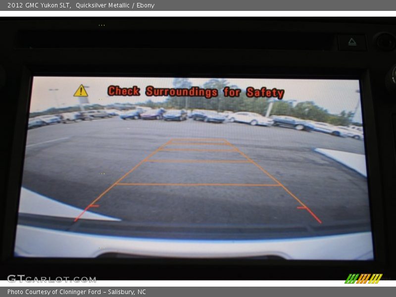 Quicksilver Metallic / Ebony 2012 GMC Yukon SLT