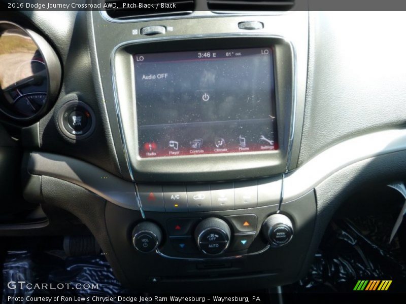 Pitch Black / Black 2016 Dodge Journey Crossroad AWD
