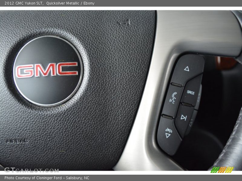 Quicksilver Metallic / Ebony 2012 GMC Yukon SLT