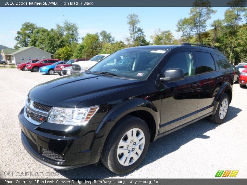 Pitch Black / Black 2016 Dodge Journey SE AWD