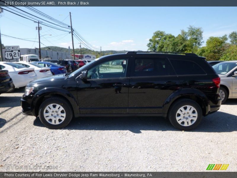 Pitch Black / Black 2016 Dodge Journey SE AWD