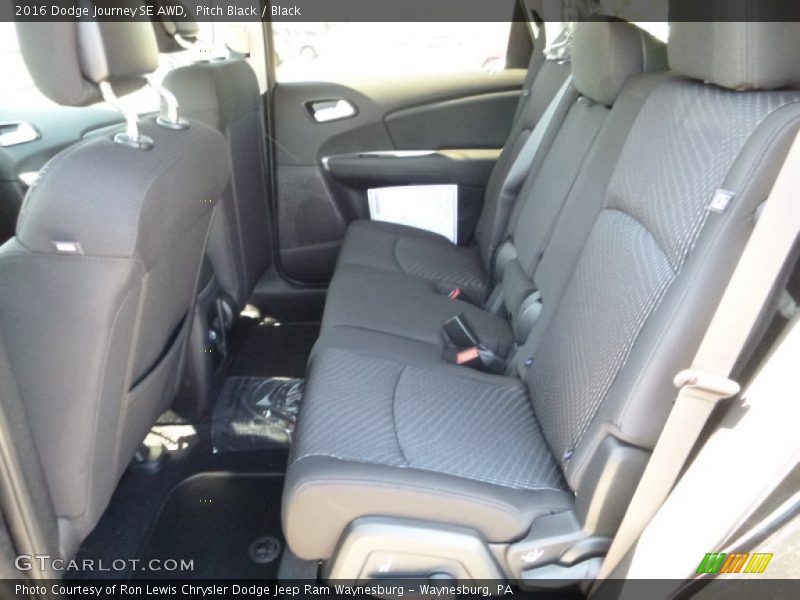 Pitch Black / Black 2016 Dodge Journey SE AWD