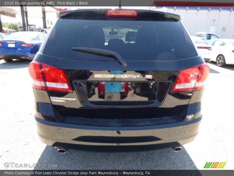 Pitch Black / Black 2016 Dodge Journey SE AWD