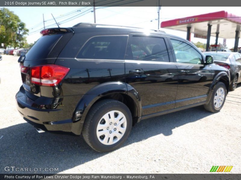 Pitch Black / Black 2016 Dodge Journey SE AWD