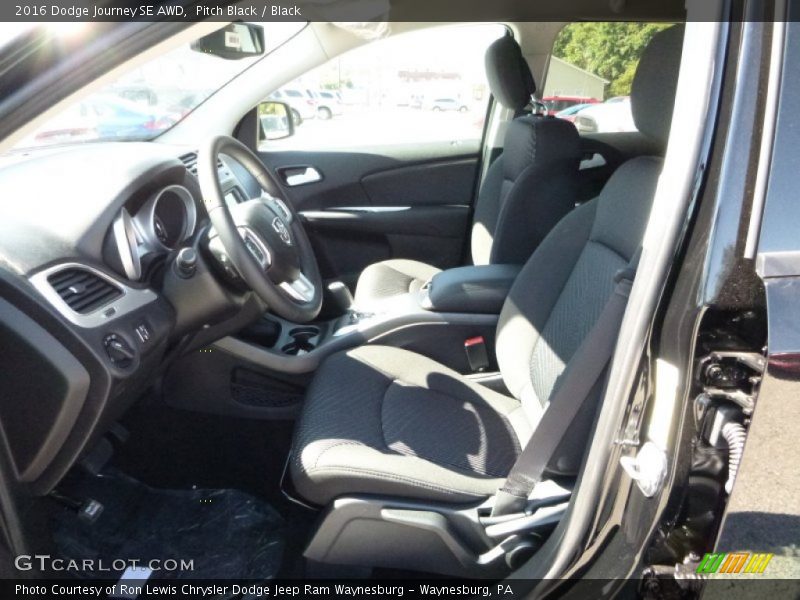 Pitch Black / Black 2016 Dodge Journey SE AWD