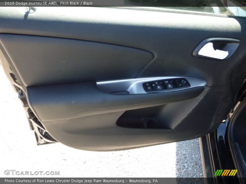 Pitch Black / Black 2016 Dodge Journey SE AWD