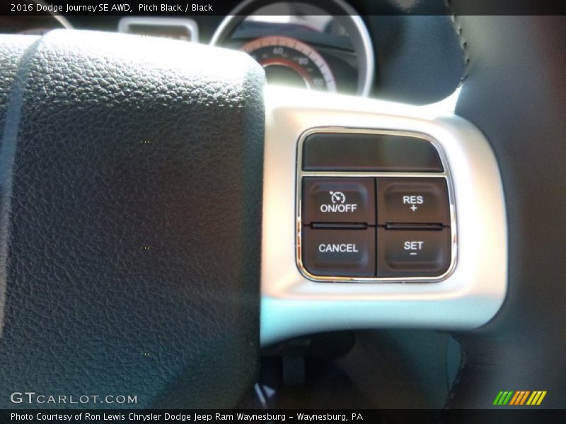 Pitch Black / Black 2016 Dodge Journey SE AWD