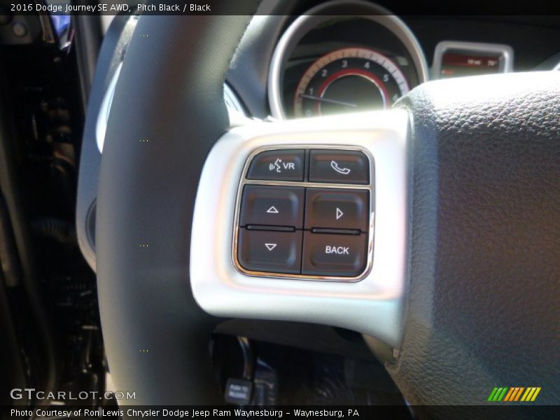 Pitch Black / Black 2016 Dodge Journey SE AWD