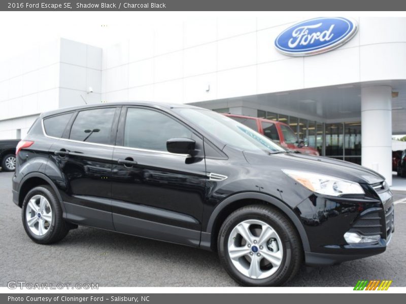 Shadow Black / Charcoal Black 2016 Ford Escape SE