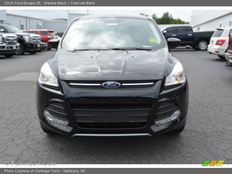 Shadow Black / Charcoal Black 2016 Ford Escape SE
