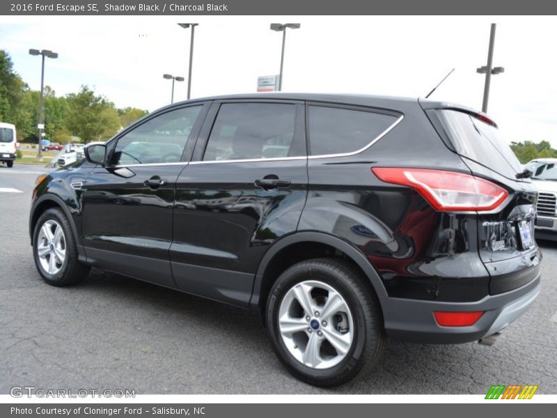 Shadow Black / Charcoal Black 2016 Ford Escape SE