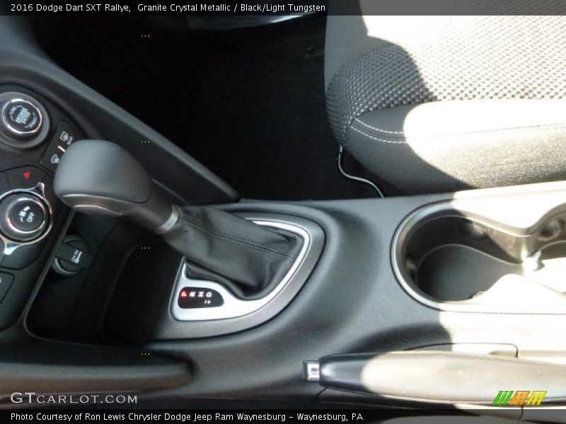 Granite Crystal Metallic / Black/Light Tungsten 2016 Dodge Dart SXT Rallye